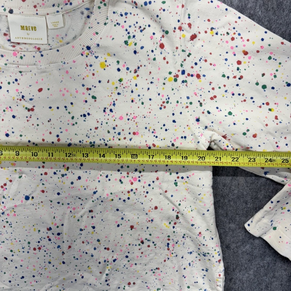 Anthropologie Multicolor Speckled Sweatshirt - Picture 5 of 10